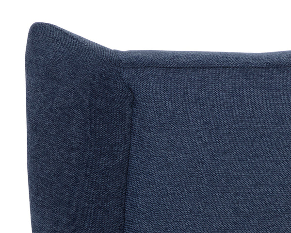 KASEN LOUNGE CHAIR - BELFAST NAVY