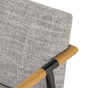 Rowen Dining Chair In Thames Raven