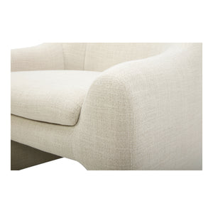 Kenzie Accent Chair in Textured Dune Fabric