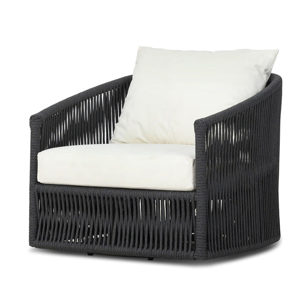 Porto Outdoor Swivel Chair - Arashi Salt