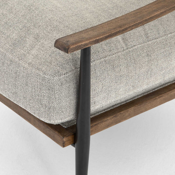 Kennedy Chair In Gabardine Grey