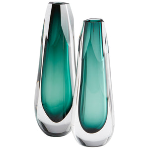 Large Galatea Vase in Green