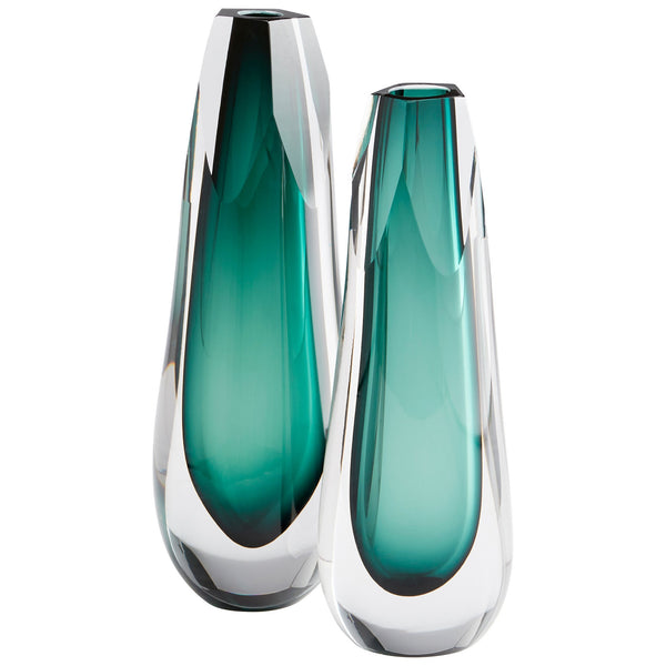 Large Galatea Vase in Green