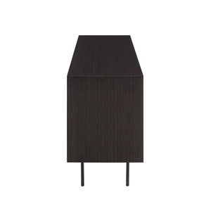 Hanna Console Sideboard, Caviar/Wheat