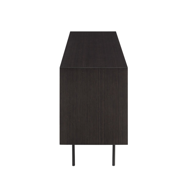 Hanna Console Sideboard, Caviar/Wheat