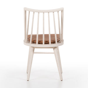 Lewis Windsor Chair W Cushion In Off White