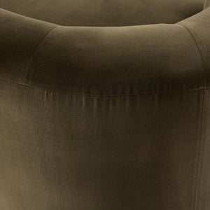 Deandra Tete A Tete Chaise - Surrey Olive
