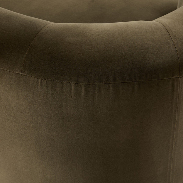 Deandra Tete A Tete Chaise - Surrey Olive