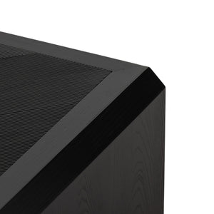 Caspian Coffee Table In Black Ash
