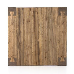 Abaso Coffee Table In Rustic Wormwood Oak