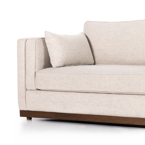 Lawrence Sofa In 87" In Nova Taupe