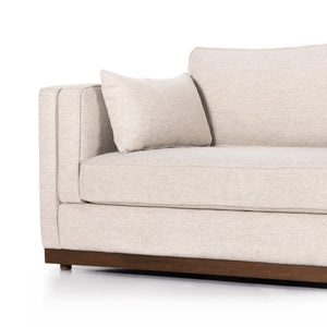 Lawrence Sofa In 87" In Nova Taupe