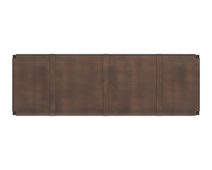 ELON BENCH - VINTAGE COGNAC LEATHER