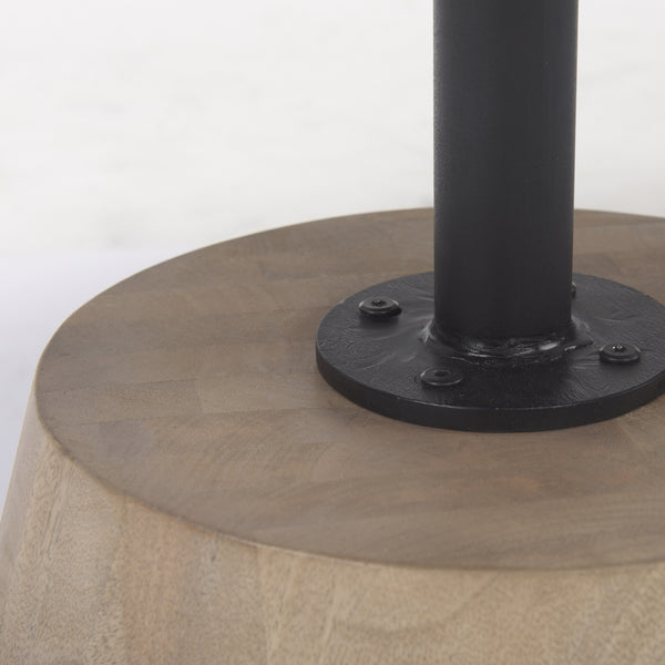 Maxwell  Marble Top Pedestal Base Round Coffee Table