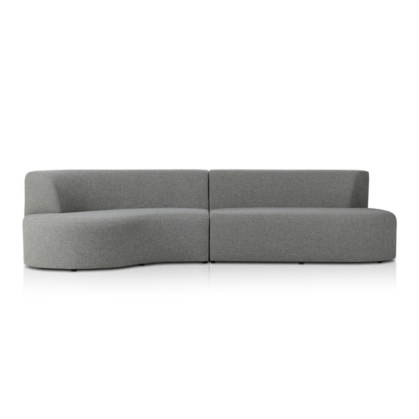 Opal Outdoor 2-Piece Sectional - Hayes Smoke