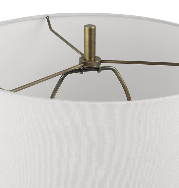 Fountain Black Stone Buffet Lamp