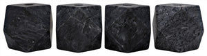 Polyhedron Decorative Candle Holder, Set of 4