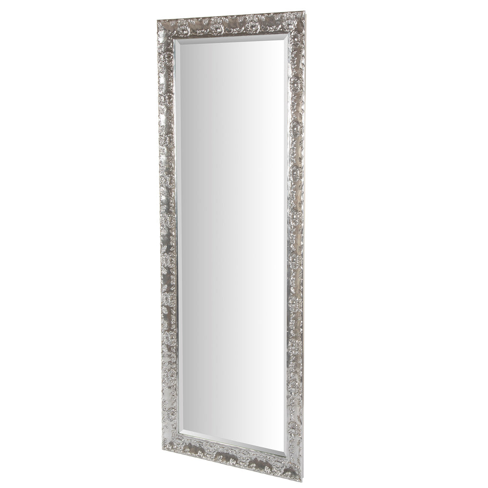 Lacquered 3.5" Pewter frame Mirror