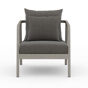 Numa Outdoor Chair in Grey and Charcoal