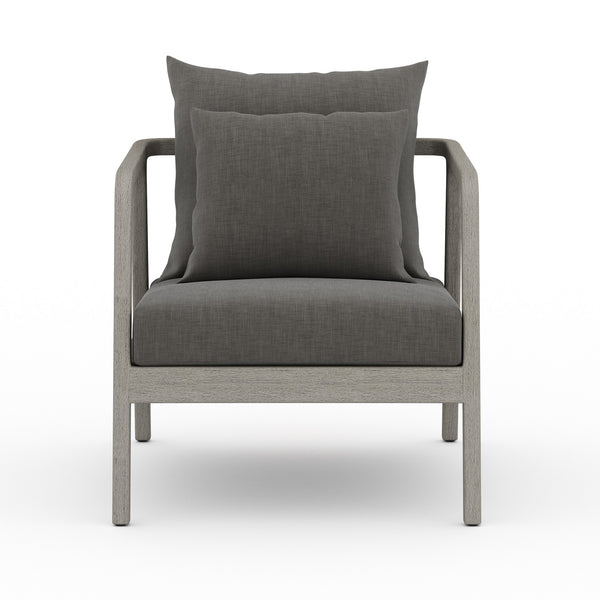 Numa Outdoor Chair in Grey and Charcoal