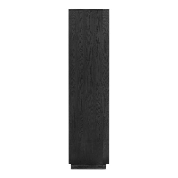Moe's Charlotte Tall Cabinet with Glass Doors