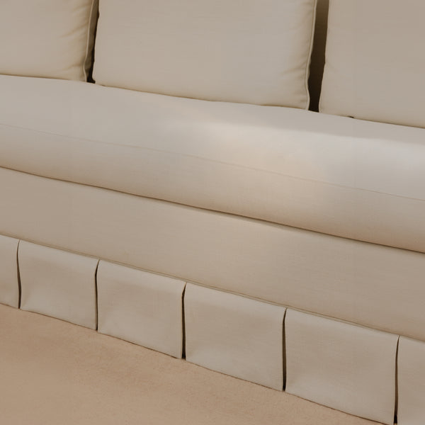 Moe's Pellicano Sofa in Cream Performance Fabric