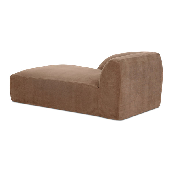 Isla Left Arm Facing Chaise in Mocha