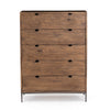 Trey 5 Drawer Dresser - Auburn Poplar