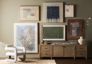 Gaines Media Console In Aged Light Pine