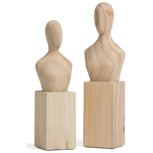 Pinewood Female Busts