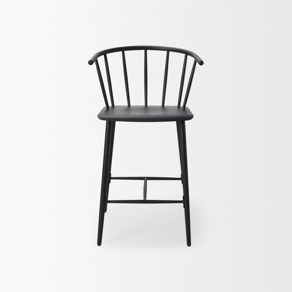 Colin Black Metal Counter Stool
