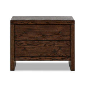 Torrington Charging Nightstand - Umber Oak