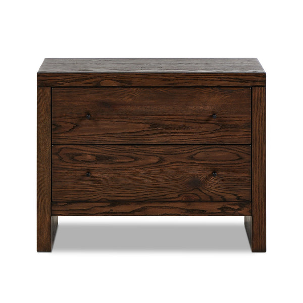 Torrington Charging Nightstand - Umber Oak