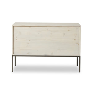 Trey Modular Wide Filing Cabinet in Dove'