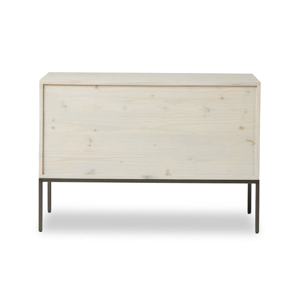 Trey Modular Wide Filing Cabinet in Dove'