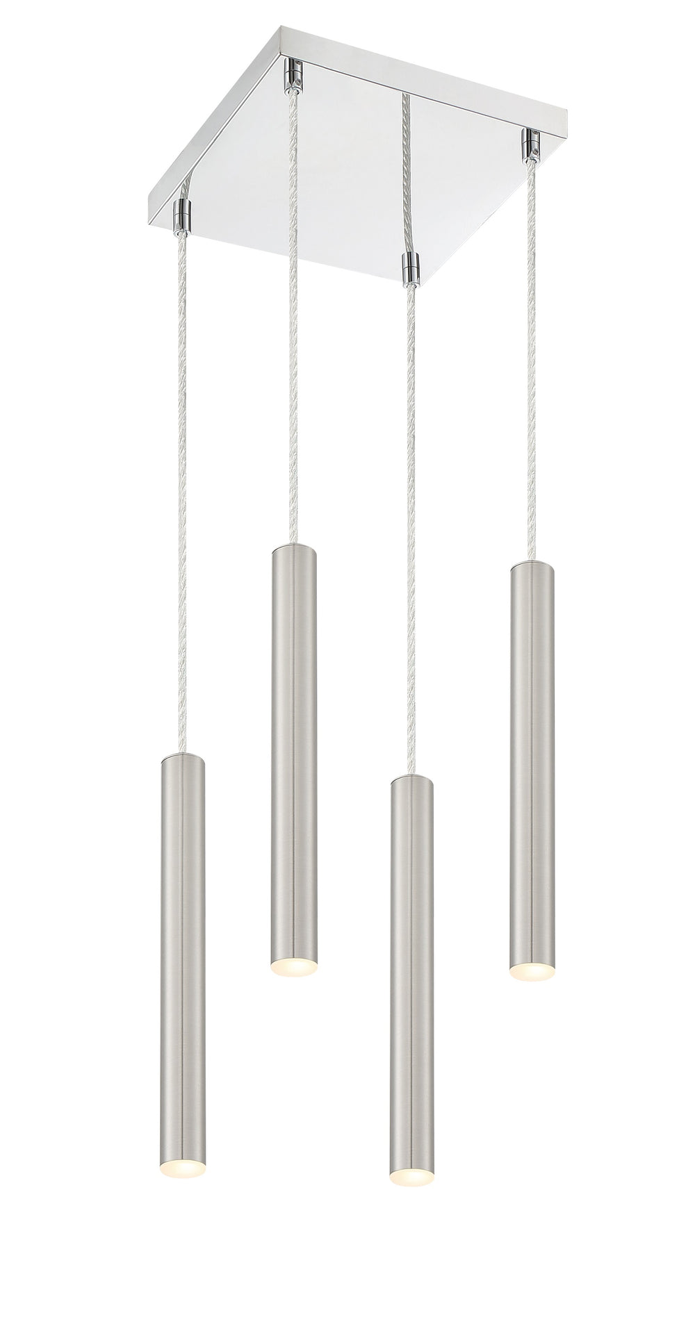 Forest 4 Light Island/Billiard in Chrome Finish