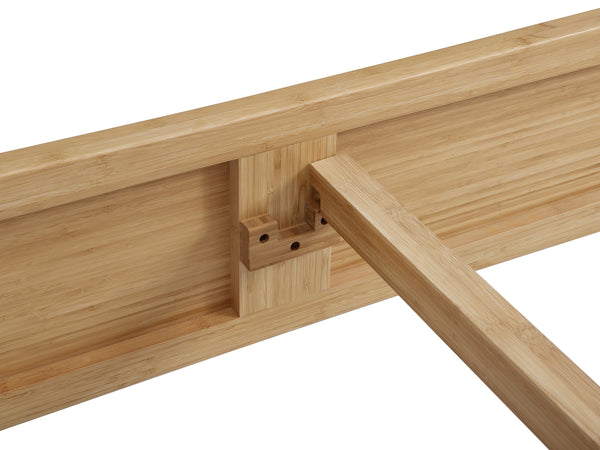 Willow Eastern King Platform Bed, Caramelized
