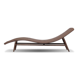 Portia Outdoor Chaise - Tanned Weave