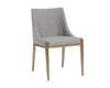 DIONNE DINING CHAIR - MONUMENT PEBBLE