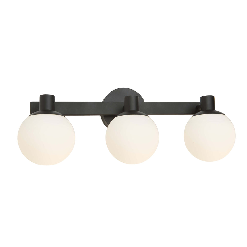 Tilbury AC7093BK Wall Light in Semi Gloss Black