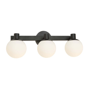 Tilbury AC7093BK Wall Light in Semi Gloss Black