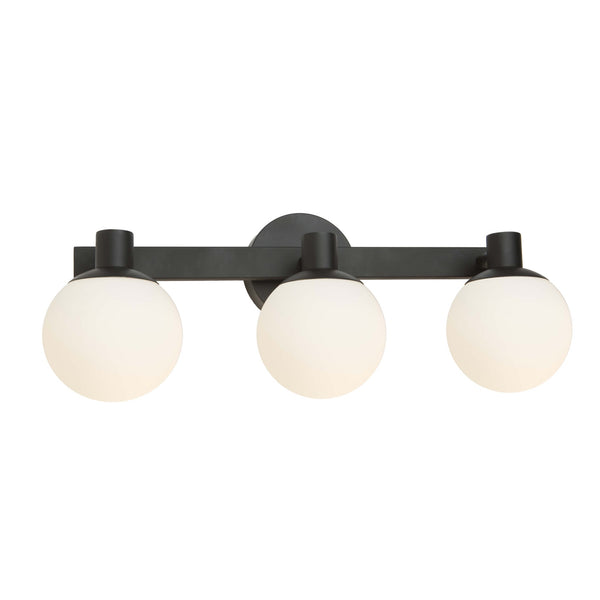 Tilbury AC7093BK Wall Light in Semi Gloss Black