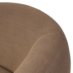 Channing Swivel Chair - Crypton Nomad Mushroom