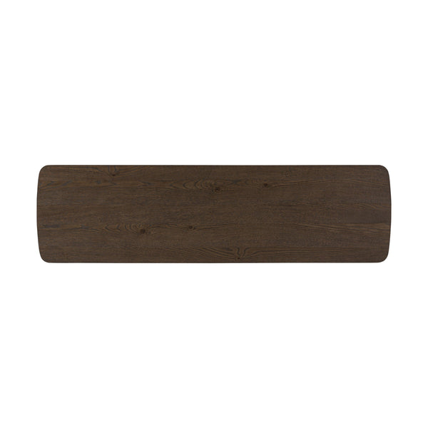 Valen 6 Drawer Dresser - Rustic Brown Oak Veneer