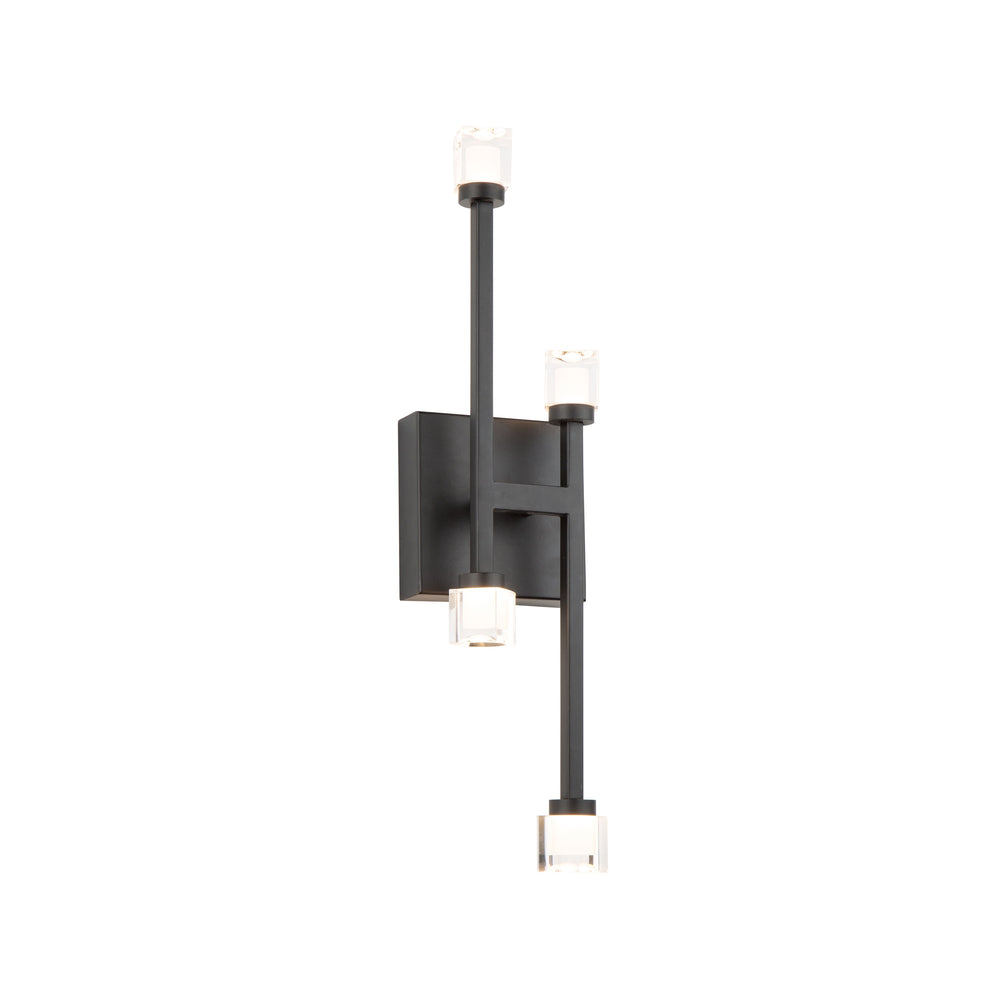 Batton 15W LED Wall Light in Black