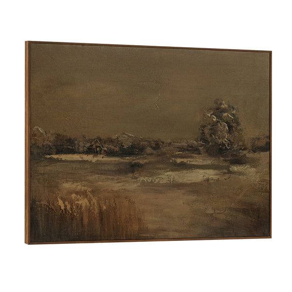 Moe's Ode Multicolor Framed Painting