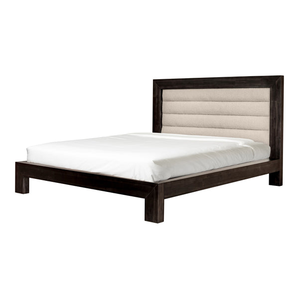 Moe's Ashcroft King Bed with Padded Headboard