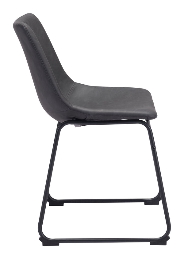 Smart Dining Chair (Set of 2) Charcoal