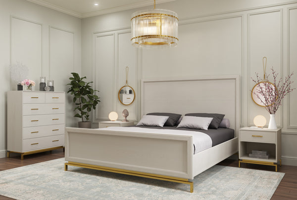 KORE CHANDELIER - SMALL - BRASS - CLEAR