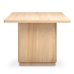 Moe's Round Off Small Dining Table in Natural Oak